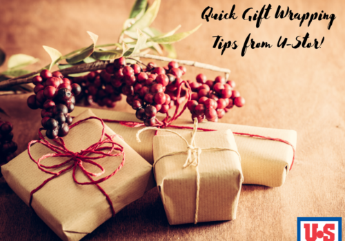 quick ways to wrap presents