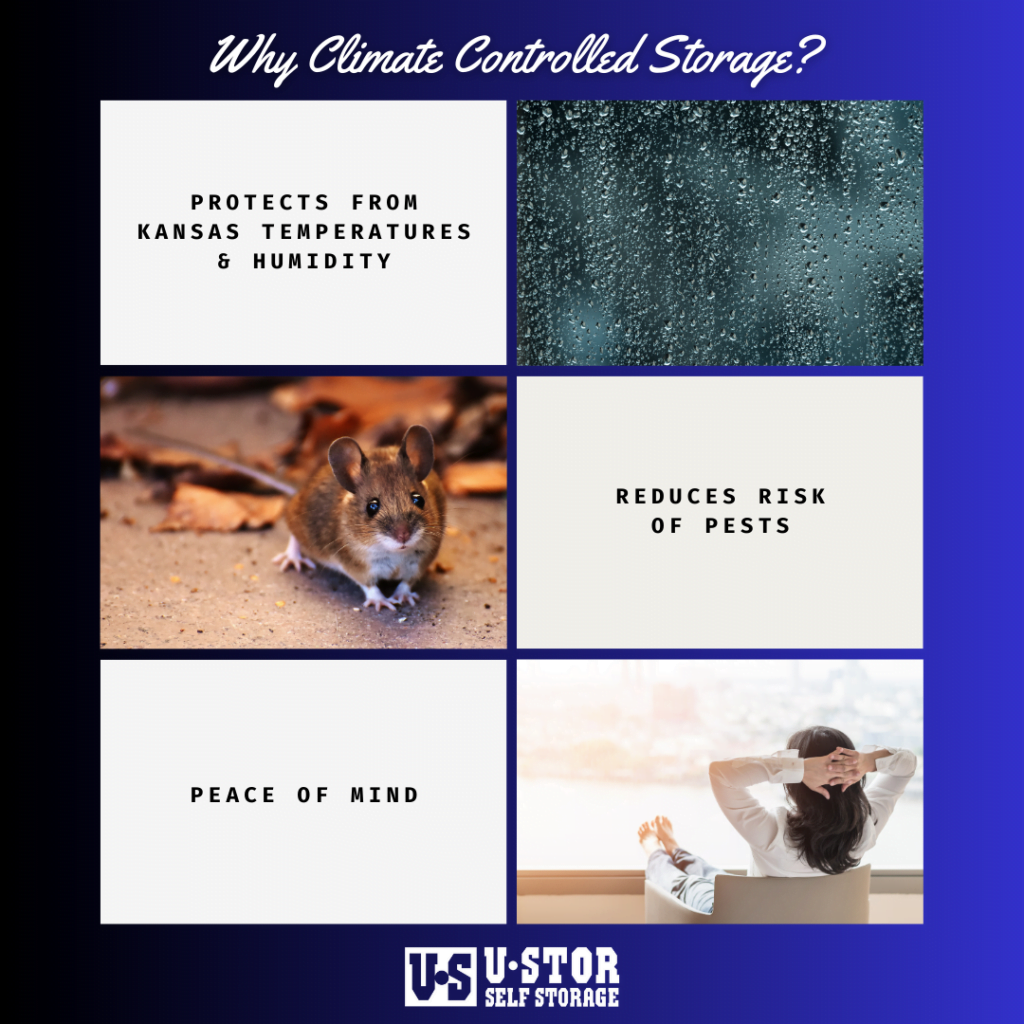 Why Climate Controlled Storage? USTOR Self Storage Wichita, KS