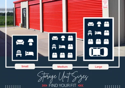 how to choose the right storage unit size from ustor wichita
