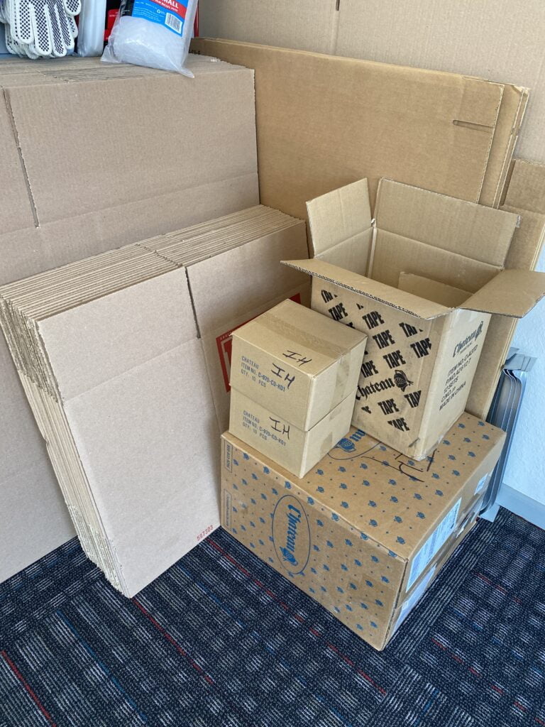 cheap moving boxes at ustor wichita